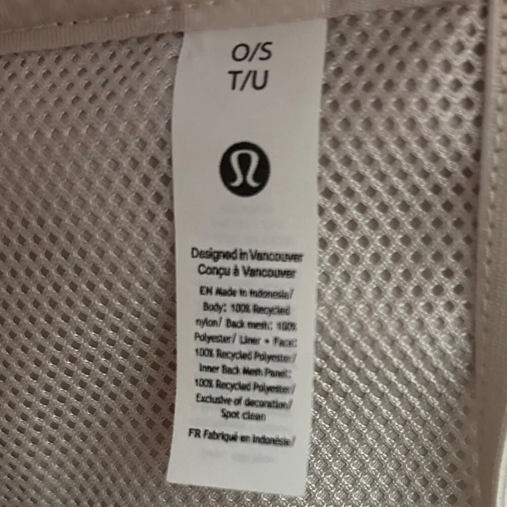 Lululemon City Adventurer Backpack Mini 10L White Opal Nylon Travel School Bag